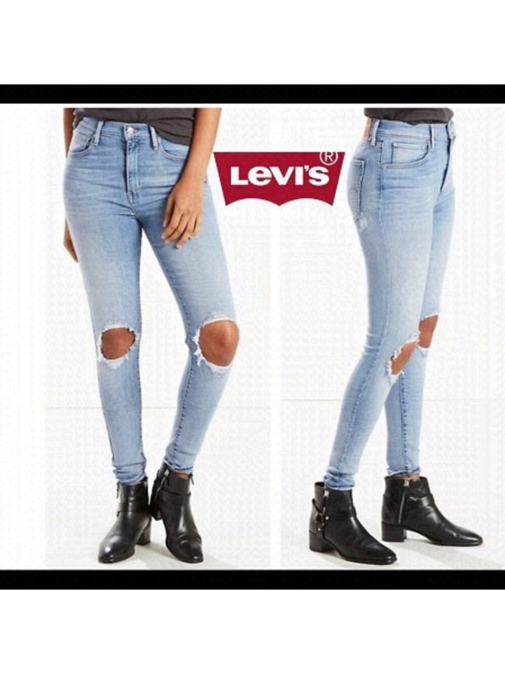 Levi’s Mile high super skinny Jeans Sz 28